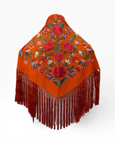 LBF Mantón de flamenca seda DISEÑO PROPIO