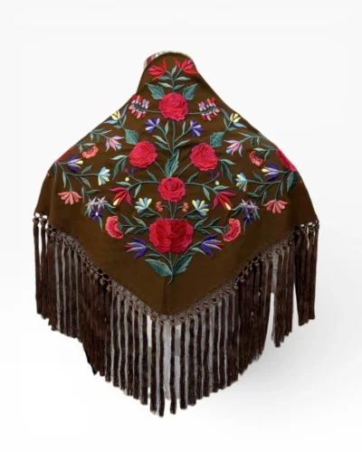 LBF Mantón de flamenca seda DISEÑO PROPIO