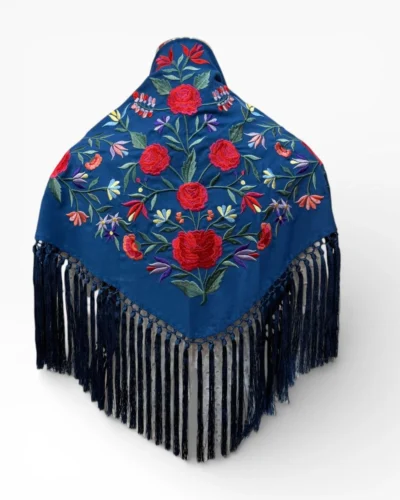 LBF Mantón de flamenca seda DISEÑO PROPIO