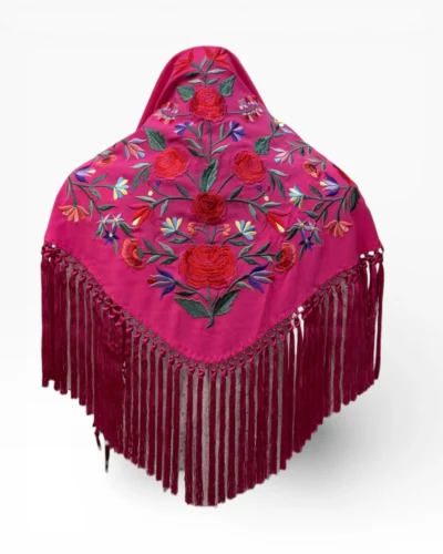 LBF Mantón de flamenca seda DISEÑO PROPIO