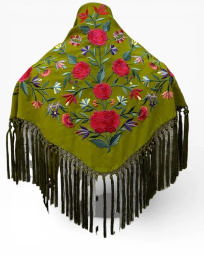 LBF Mantón de flamenca seda DISEÑO PROPIO