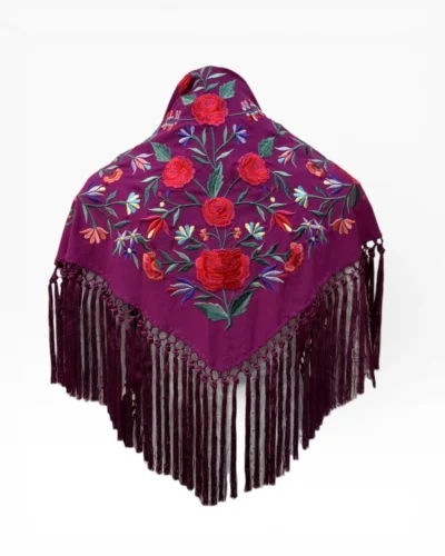 LBF Mantón de flamenca seda DISEÑO PROPIO