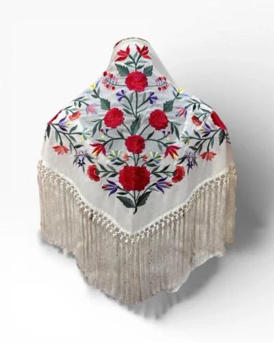 LBF Mantón de flamenca seda DISEÑO PROPIO