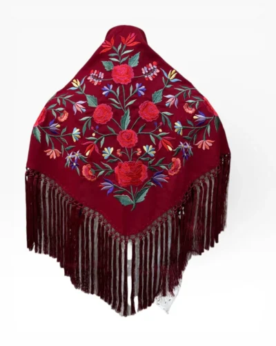 LBF Mantón de flamenca seda DISEÑO PROPIO