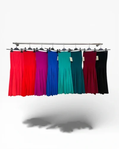 LBF Falda de flamenca lycra. Talla XS A XXL