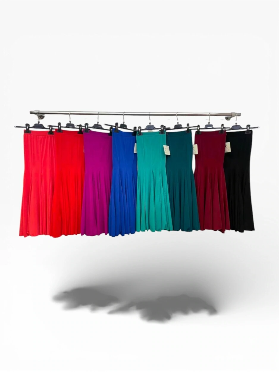 LBF Falda de flamenca lycra. Talla XS A XXL