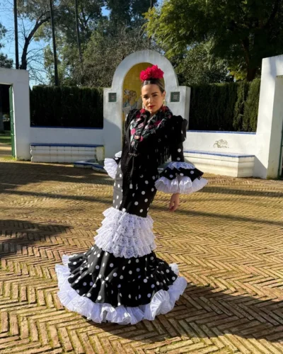 LBF Traje de flamenca Luna. Tallas 34 a 60