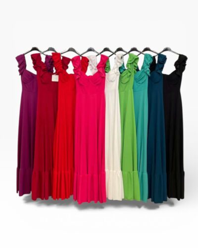 LBF Traje de flamenca lycra cascos bata. Talla XS a XXL