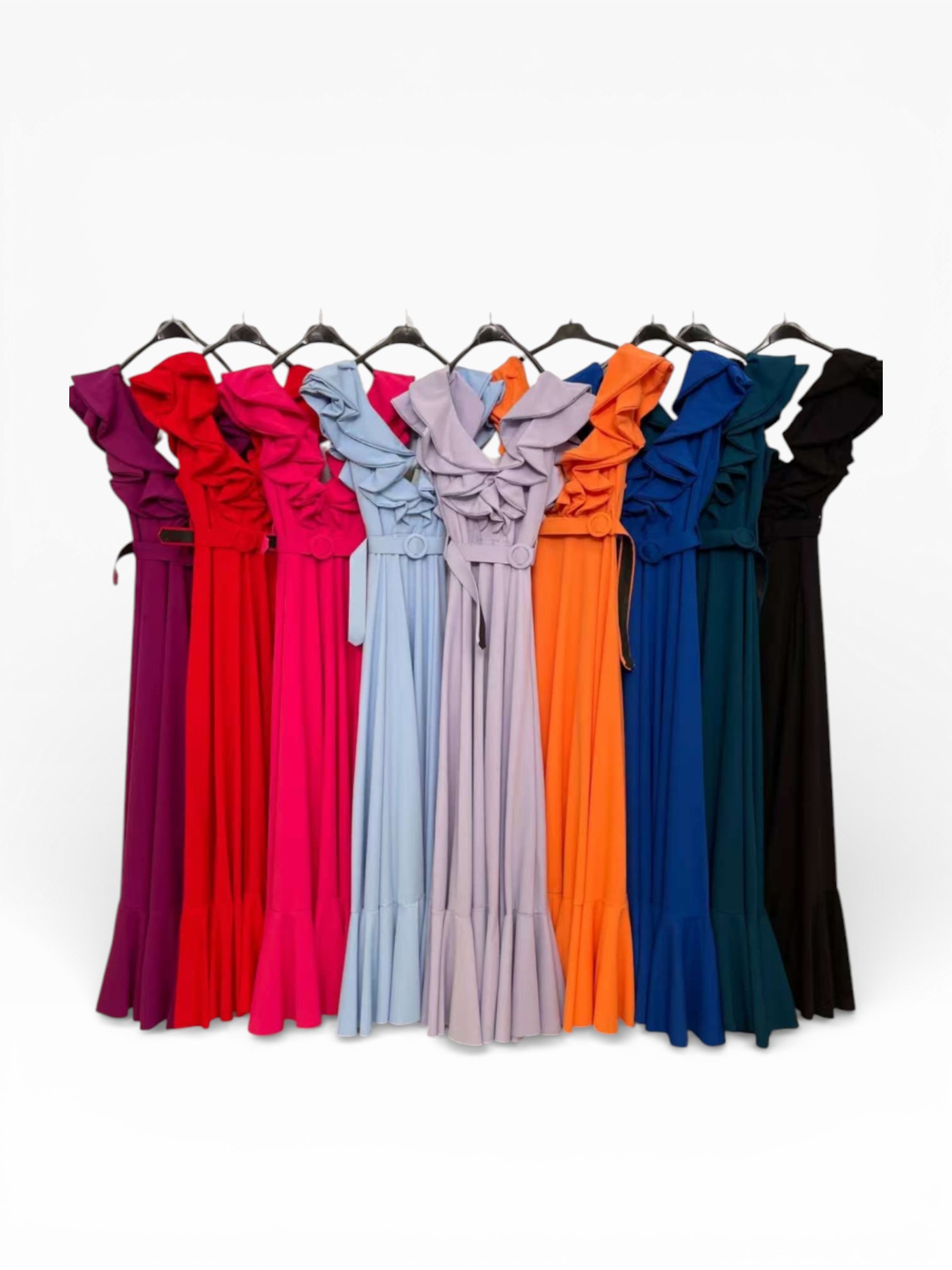 LBF Traje de flamenca lycra bata cinturon. Talla XS a XXL