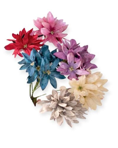 LBF Ramillete pequeño de dalias terciopelo. Varios colores