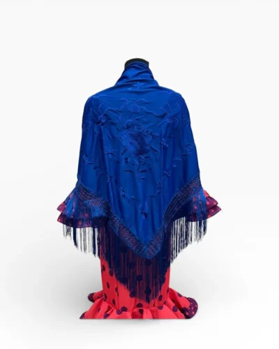 LBF Mantón de flamenca bordado a máquina