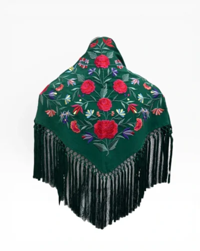 LBF Mantón de flamenca seda DISEÑO PROPIO