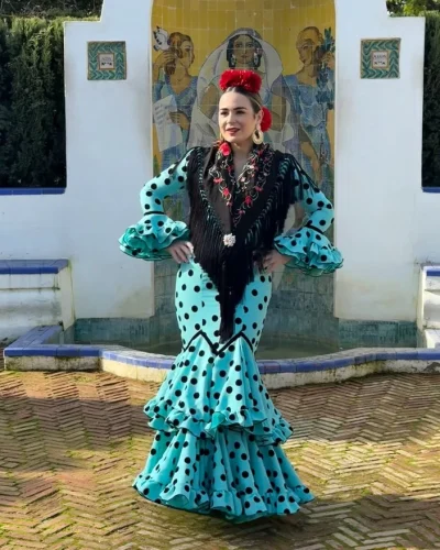 LBF Traje de flamenca Caléndula. Tallas 34 a 60