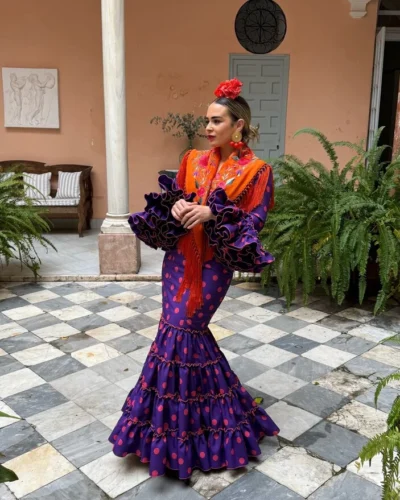 LBF Traje de flamenca Lupita strech. Tallas 36