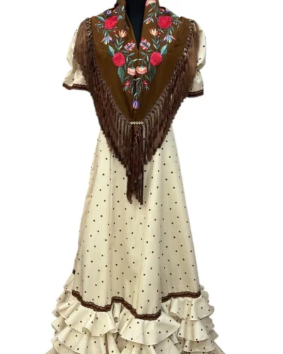 LBF Traje de flamenca Alegría. Tallas 34 a 46
