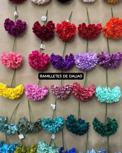 LBF Ramillete de dalias grandes. Varios colores