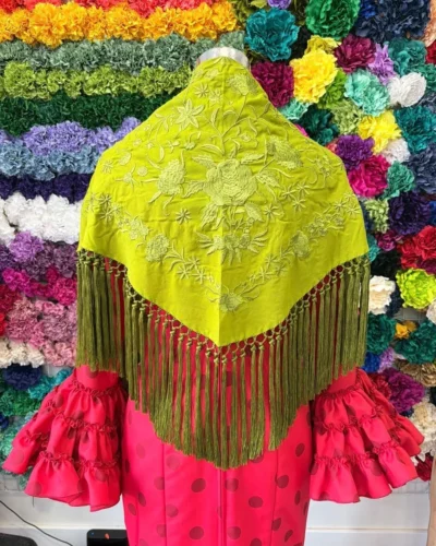 LBF Mantón de flamenca seda