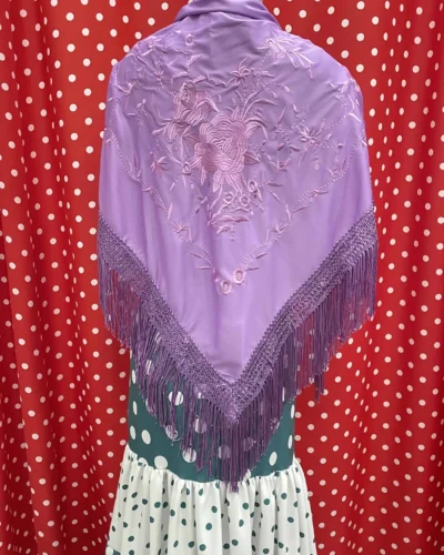 LBF Mantón de flamenca de máquina