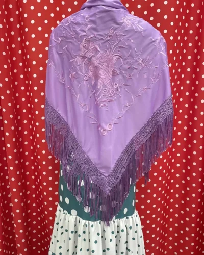 LBF Mantón de flamenca de máquina