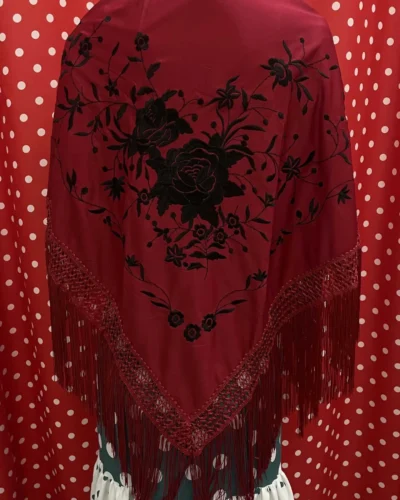 LBF Mantón de flamenca de máquina