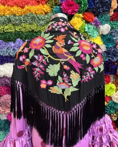 LBF Mantón de flamenca. Varios colores