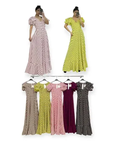 LBF Traje de flamenca lycra bata lunar. Talla XS A XXL