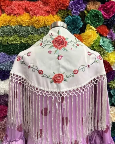 LBF Mantón de flamenca niña. Varios colores