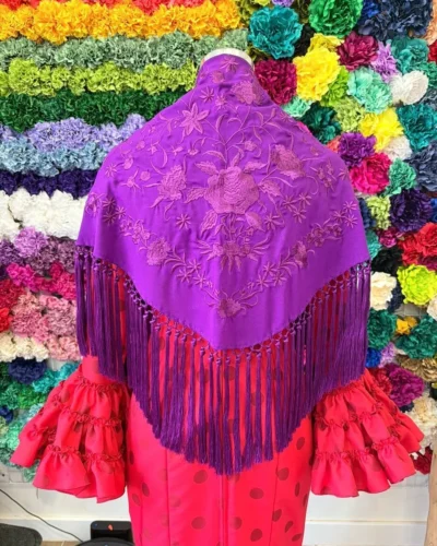 LBF Mantón de flamenca seda
