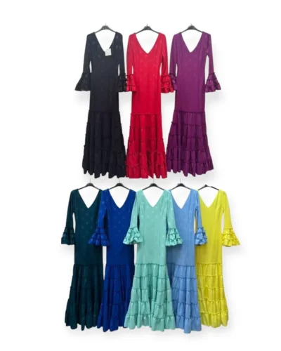 LBF Traje de flamenca cordoba lycra. Talla XS A XXL