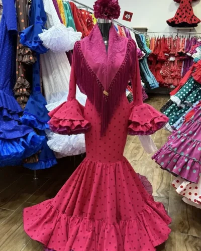 LBF Traje de flamenca Carmen. Tallas 34 a 60