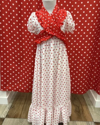 LBF Traje de flamenca  niña. Talla 2-8