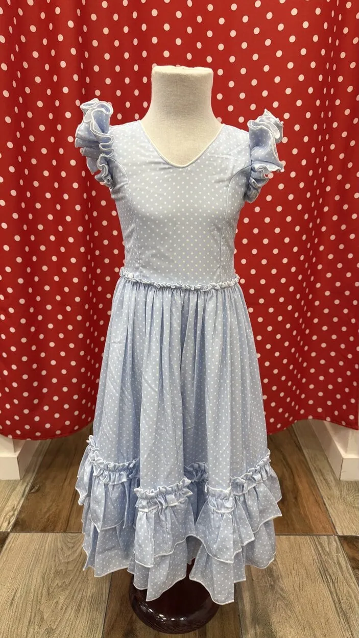 LBF Traje de flamenca niña. Talla 2-8