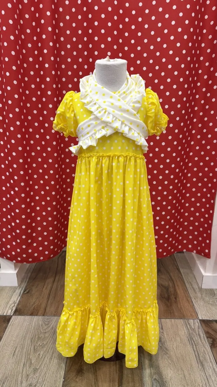 LBF Traje de flamenca niña. Tallas 2 a 8