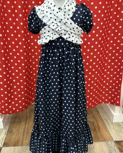 LBF Traje de flamenca  niña. Talla 2-8