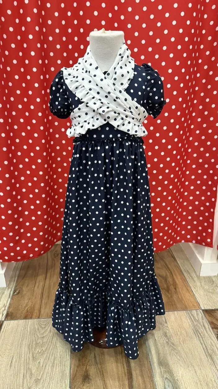 LBF Traje de flamenca niña. Talla 2-8