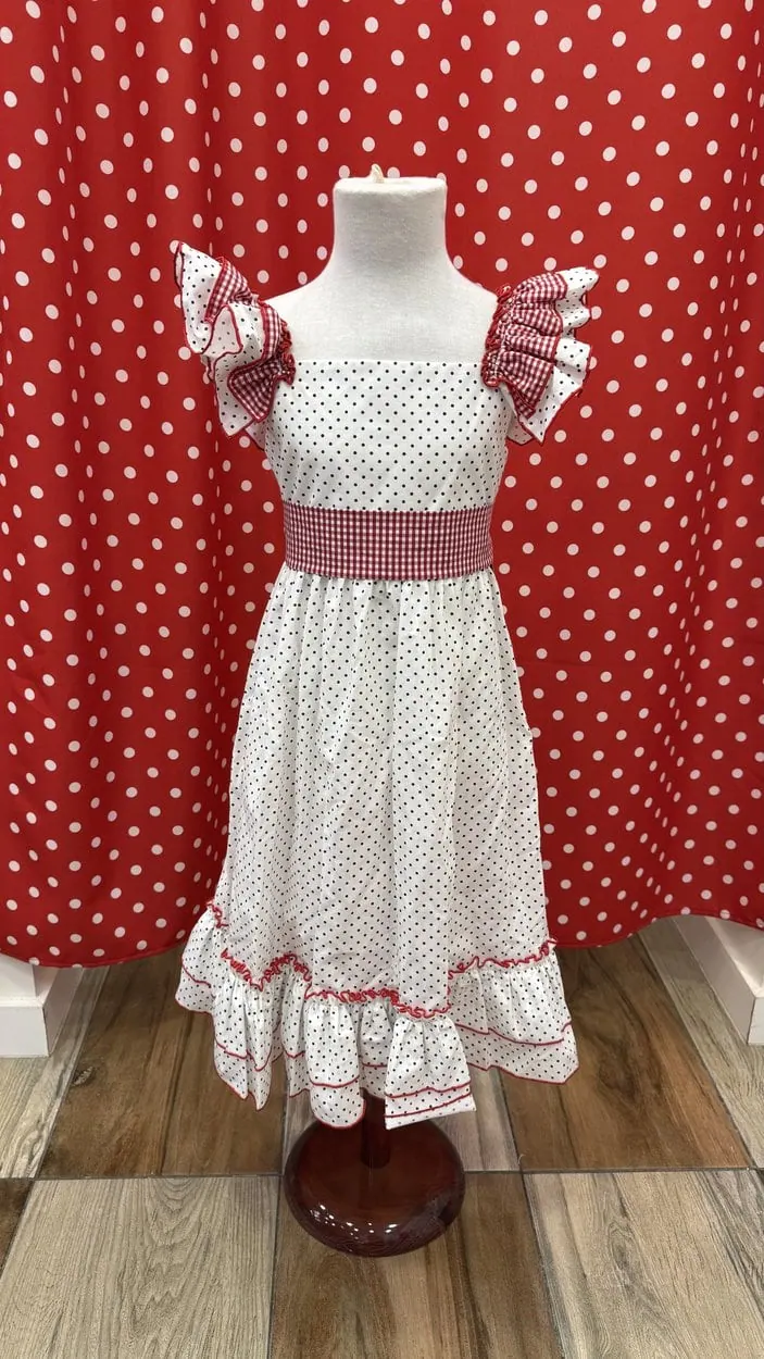 LBF Traje de flamenca niña. Talla 2-8