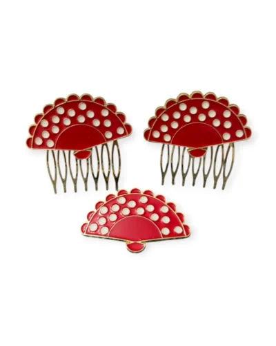 LBF Conjunto de Peines de flamenca y broche