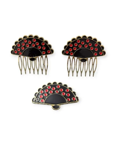 LBF Conjunto de Peines de flamenca y broche