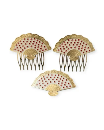 LBF Conjunto de Peines de flamenca y broche