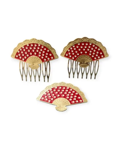 LBF Conjunto de Peines de flamenca y broche