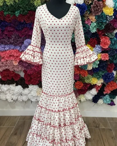 LBF Traje flamenca Lupita strech. Talla 46 y 48