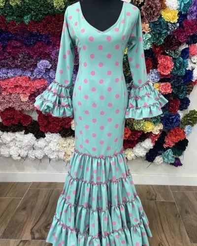 LBF Traje flamenca Lupita strech. Talla 42
