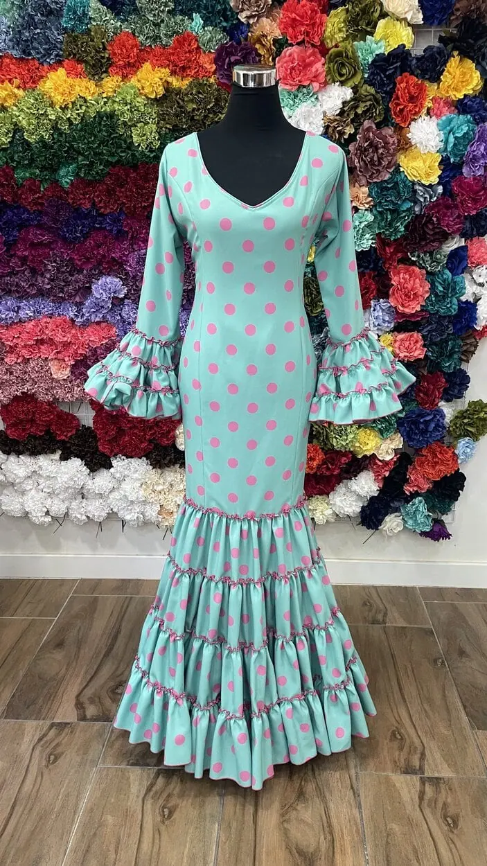 LBF Traje flamenca Lupita strech. Talla 42