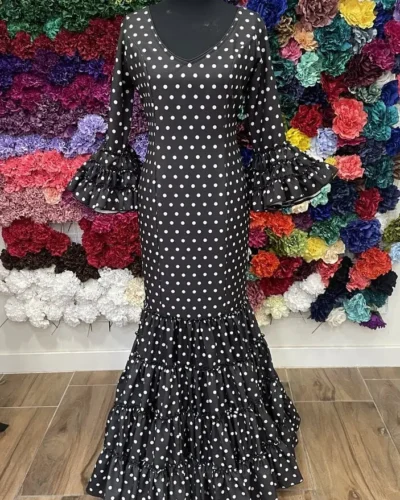 LBF Traje de flamenca Lupita strech. Talla 48