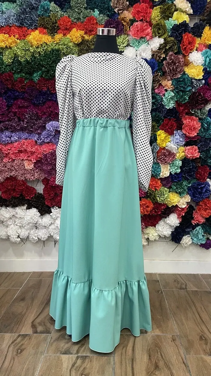LBF Falda de flamenca. Talla única