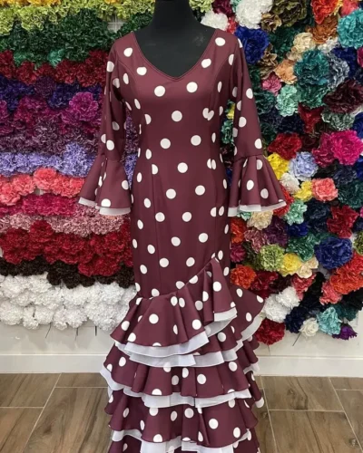 LBF Traje flamenca Sevilla especial strech.  Talla 42