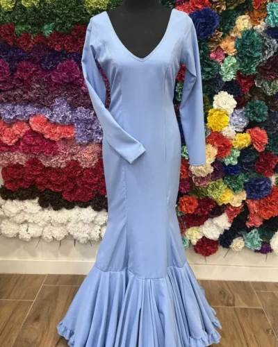LBF Traje flamenca Clavel lycra bioelastica. Talla 36