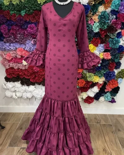 LBF Traje flamenca Lupita strech . Talla 52