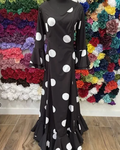 LBF Traje de flamenca Neja Lycra Bioelastica. Talla 48