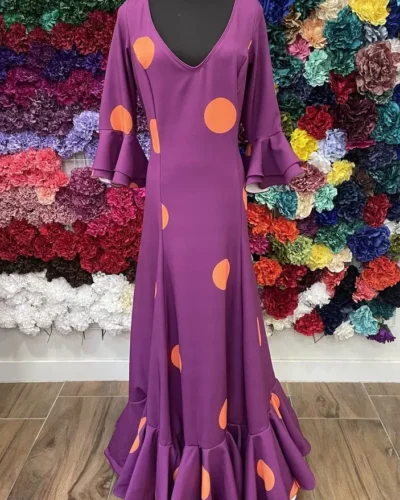 LBF Traje de flamenca Neja Lycra Bioelastica. Talla 50